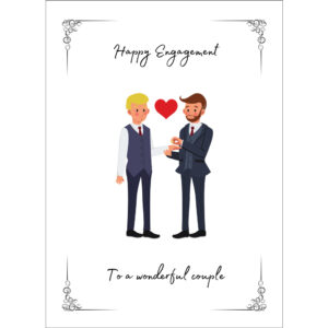 Gay And Lesbian Engagement Cards