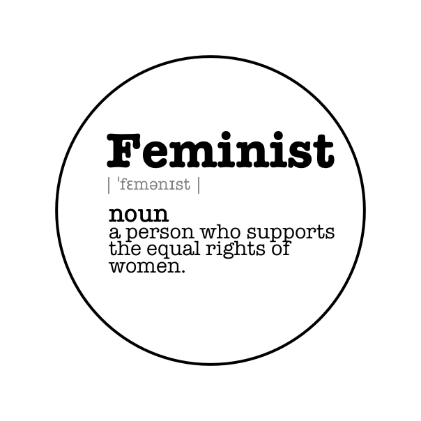 Vintage Style Button Badge – Feminist Meaning