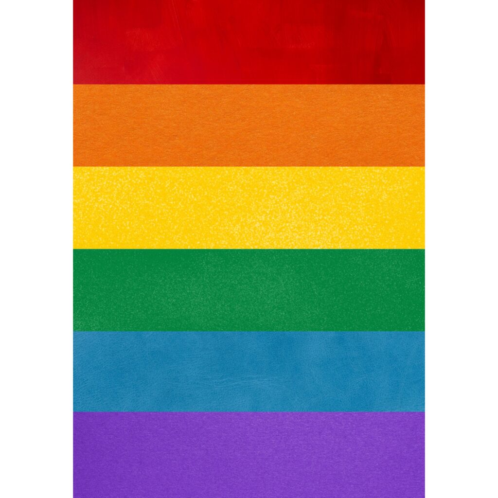 LGBT+ Flags Texture Effect A2 Poster - The Pride Shop Wholesale